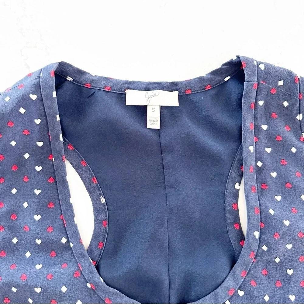 Joie Peri B | Playing Cards | 100% Silk Dress | S - Picture 6 of 9